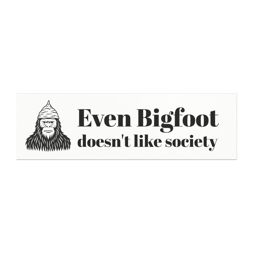 Bigfoot Car Magnet