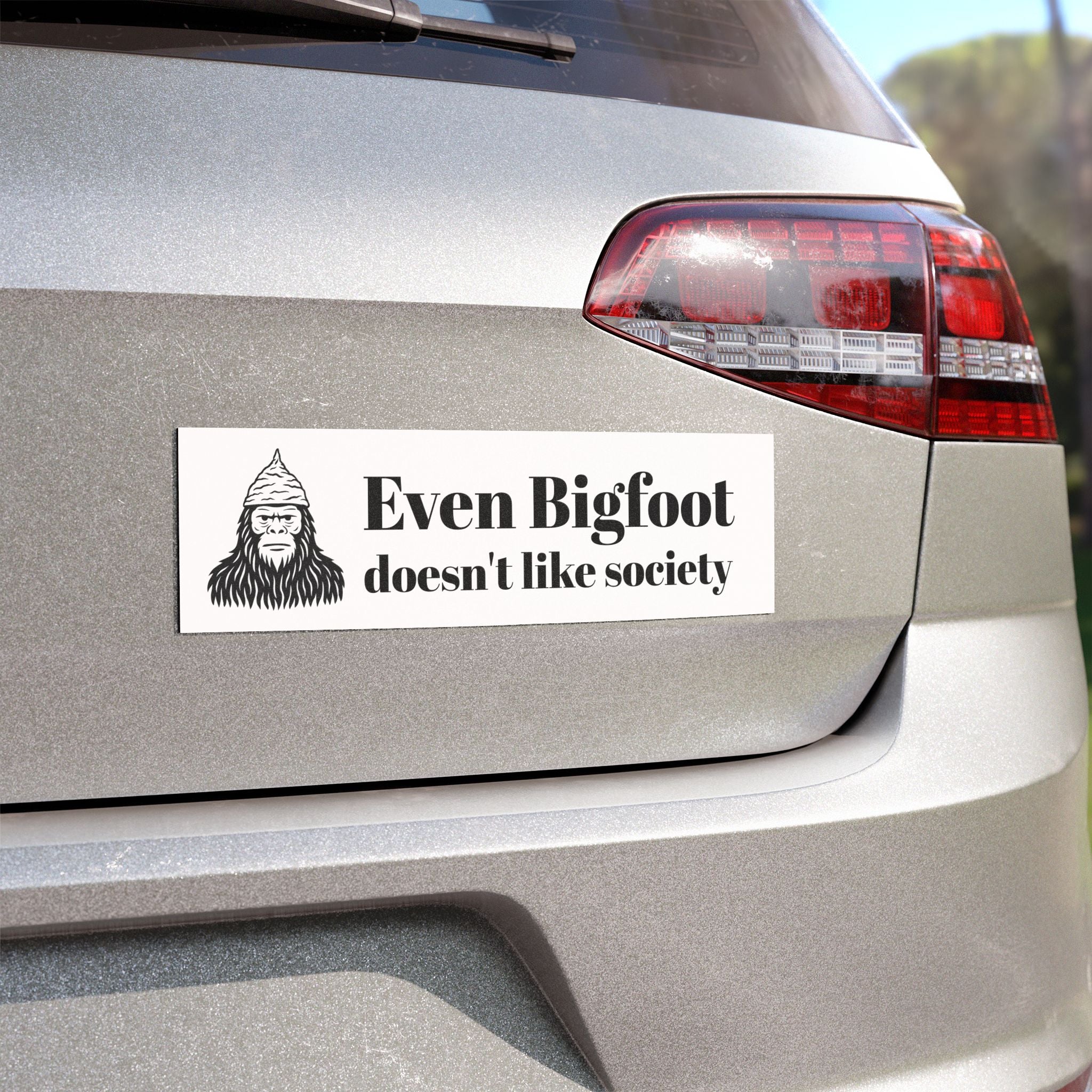 Bigfoot Car Magnet