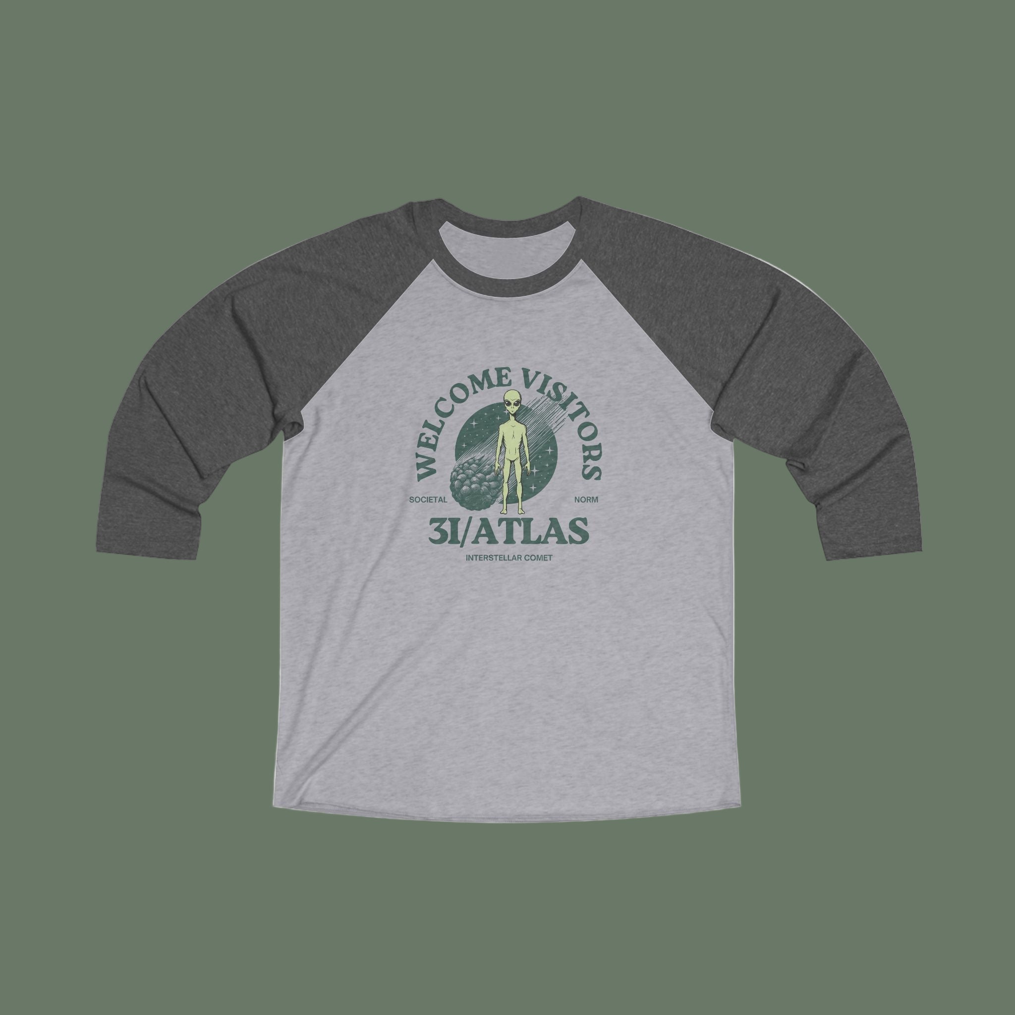 3I/ATLAS Unisex Raglan Tee