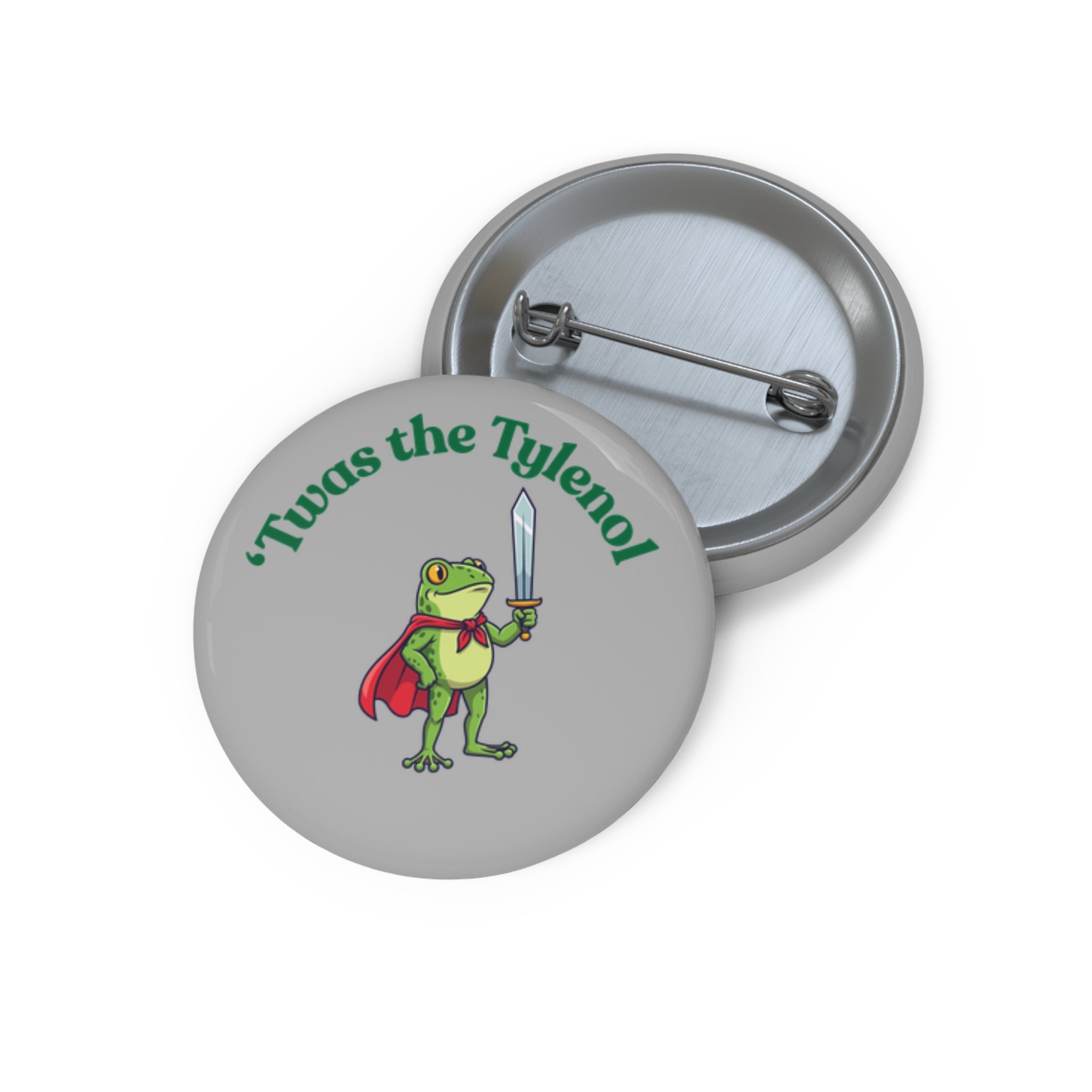 Twas the Tylenol Frog Pin