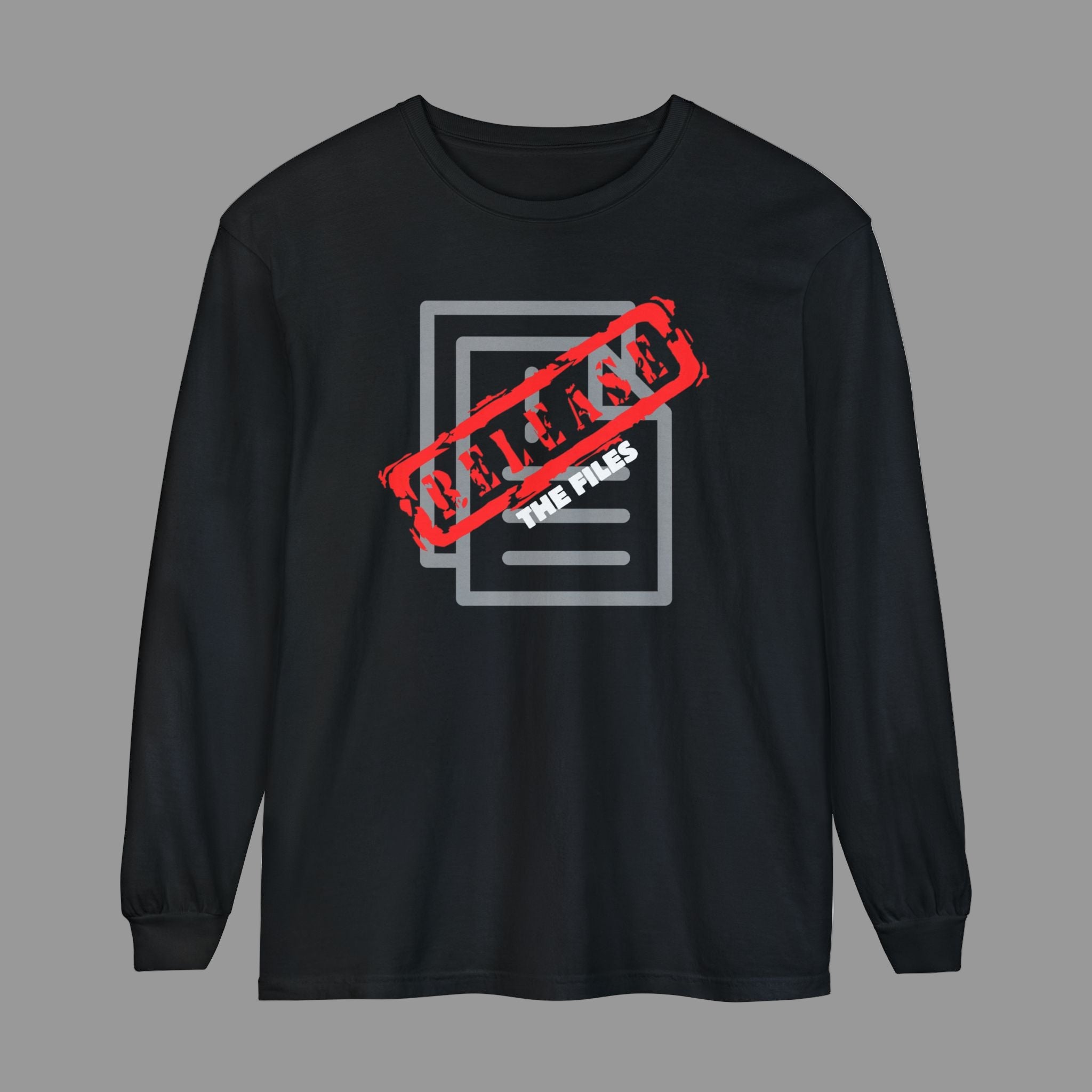 Release The Files - Long Sleeve T-Shirt